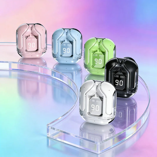 Original T2 TWS Transparent Wireless Bluetooth Headset HIFI Sound Wireless Earphones Bluetooth 5.3