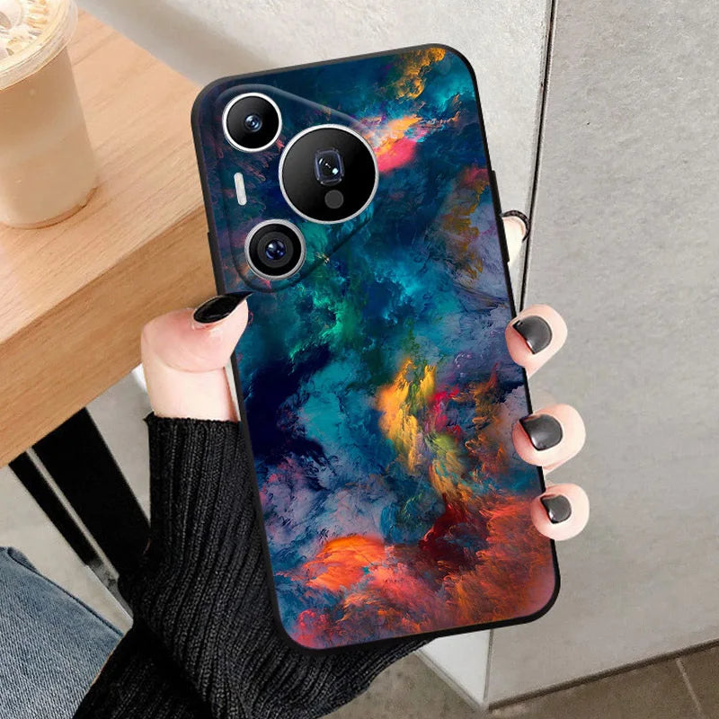 For HUAWEI Pura 70 Ultra Case Cool Lion TPU Back Cover For HUAWEI Pura 70 Pro Plus Soft Silicone Phone Case Pura70 Funda Coque