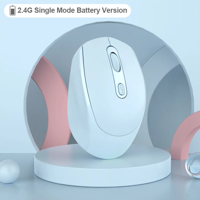 Wireless Mouse, 2.4G Ergonomic Optical Mouse, Computer Mouse for Laptop, PC,Chromebook,Notebook,Rechargeable Small Cordless Mice