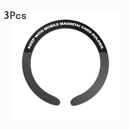Magnetic Metal Plate Ring Wireless Charger Iron Sheet Sticker Car Phone Holder Compatible With All Phone Magnet Sheet
