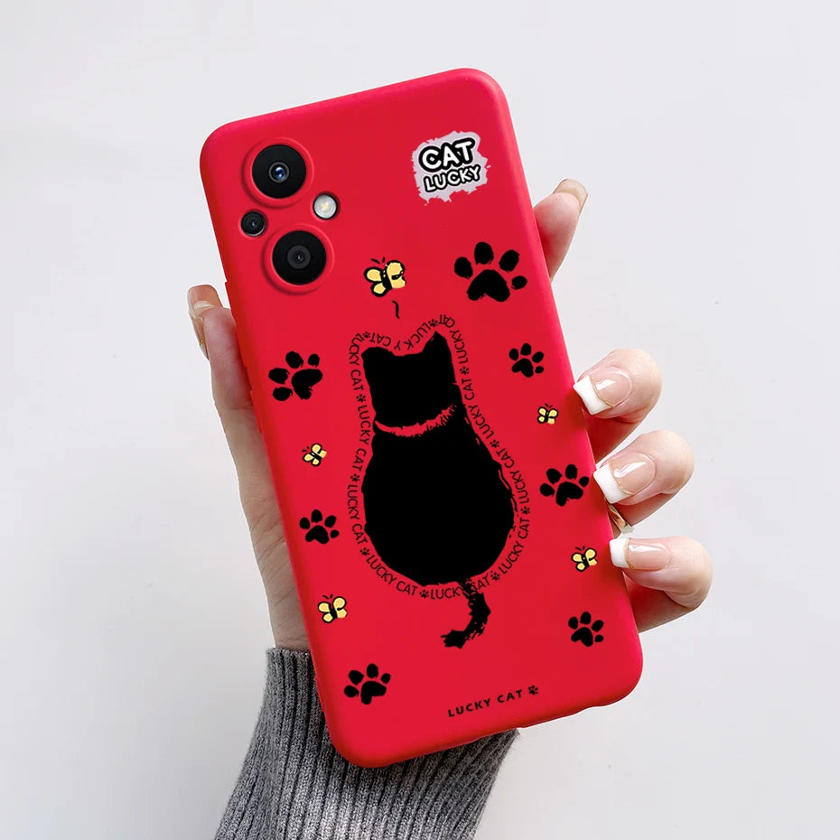 For Oppo Reno7 Z 5G Case Reno 7 8 Lite Bear Cartoon Frog Soft Silicone Phone Case For Oppo Reno 7Z 8Z Reno7Z 5G Back Cover Capa