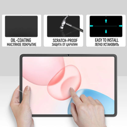 2 Pieces HD Scratch Proof Tempered Glass Film Screen Protector For Honor Pad 10 12.1 Tablet Accessories Protective Hard Cover