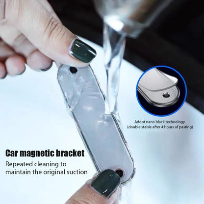 Strip Metal Magnetic Phone Holder Magnetic Car Phone Holder Stand Zinc Alloy Magnet Car GPS Support Mount Cellphone Holder Stand