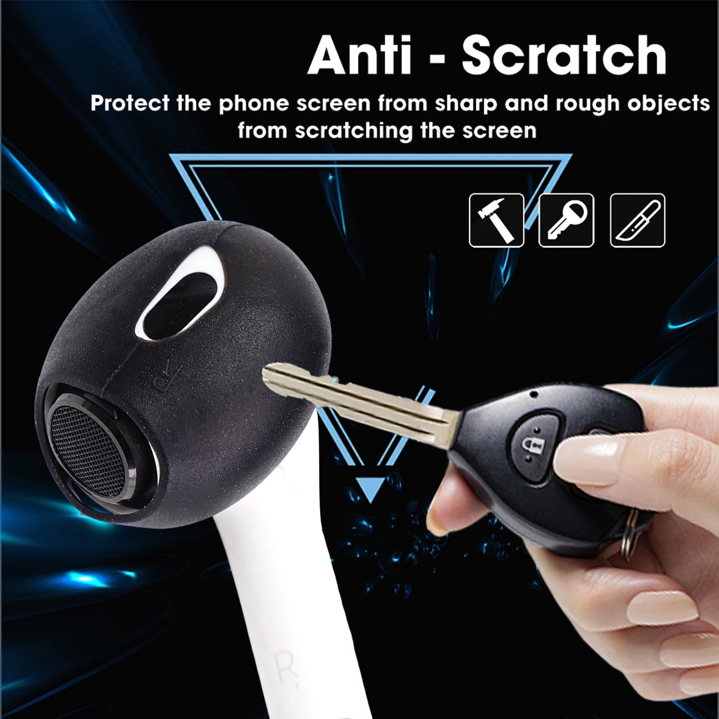 Silicone Ear Tips Cover For AirPods Pro 3 Anti-Slip Earbuds Covers Tip Detachable Ear Caps Hearphone Protector For Air Pods Pro3