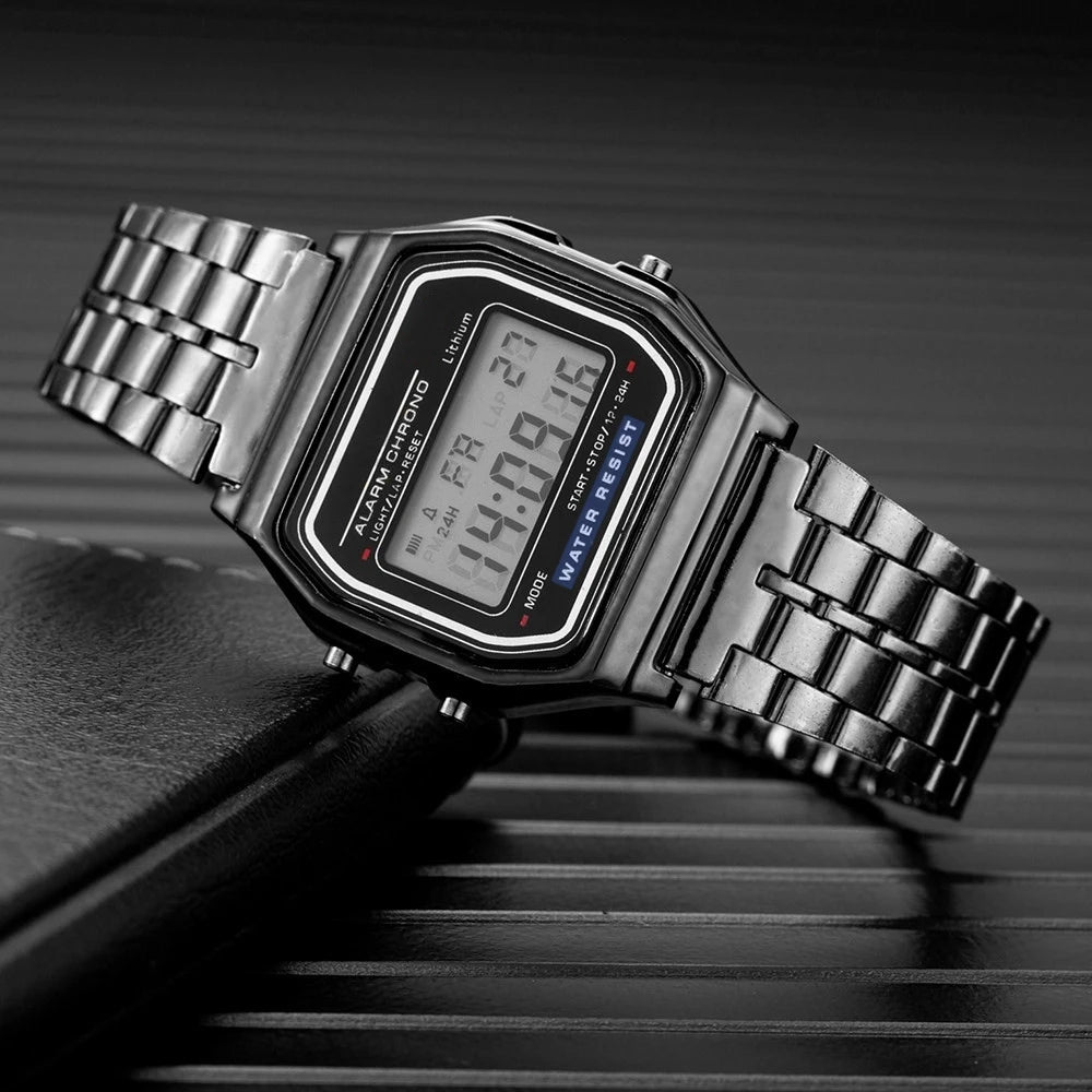 2025 Digital Watches For Men Sports Waterproof Bracelet Clock Gold Electronice LED Wristwatch Women Casucal montre homme relogio