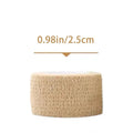 1/10 Rolls  Adhesive Bandage Elastic Breathable Sports Self Adhesive Tape Beige Wrap Finger Tape For Wrist Ankle
