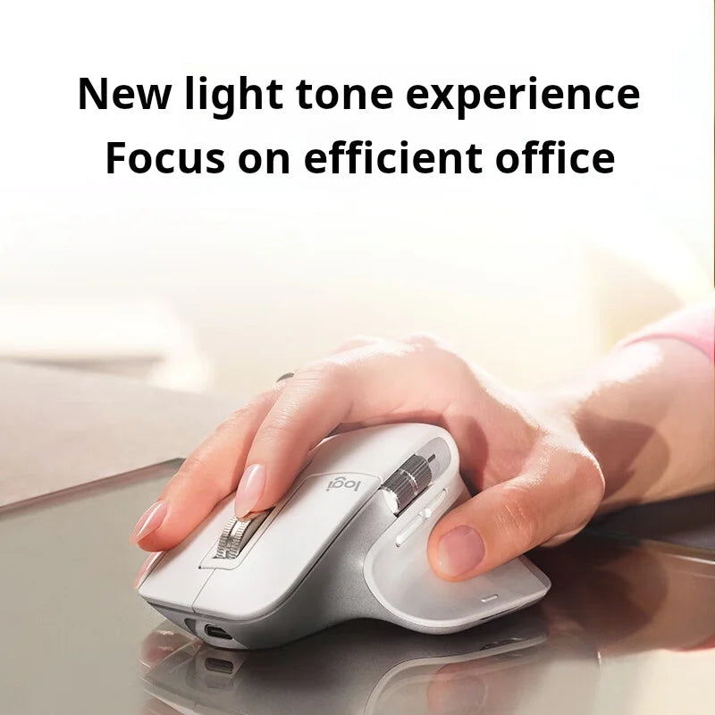 Logitech MX Master 3S Wireless Bluetooth Dual Mode Silent Mouse Rechargeable Business Office Design Video Editing Mouse
