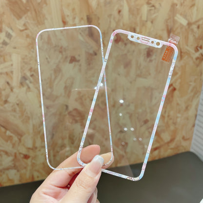 Sanrio Hello Kitty Tempered Glass for iPhone 17 16 15 14 13 12 11 Pro Max Screen Protector for 14plus 15plus Protective Film