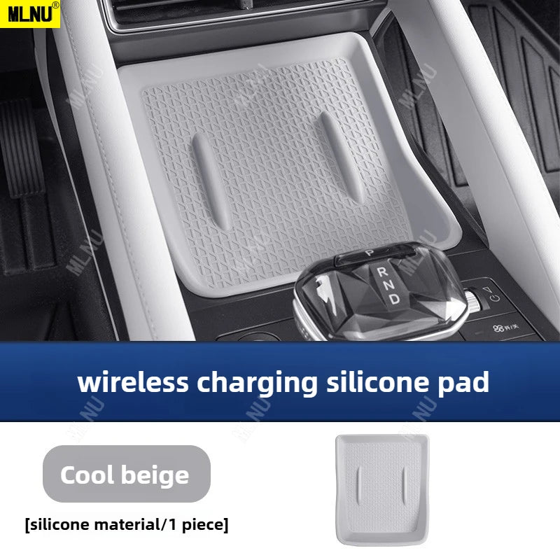 Wireless Charger Silicone Pad For BYD ATTO 2 Accessories 2026/2025,Eco-Friendly Silicone, Anti-Scratch,Function-Friendly