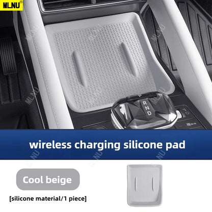 Wireless Charger Silicone Pad For BYD ATTO 2 Accessories 2026/2025,Eco-Friendly Silicone, Anti-Scratch,Function-Friendly
