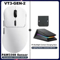 Rapoo VT3 GEN-2 Wireless Gaming Mouse 53g Lightweight 8KHz Polling Rate 26000DPI 10 Programmable Buttons Optical Sensor