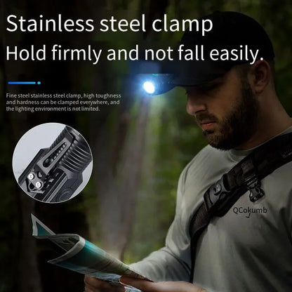 New Ultra Powerful Flashlight 3 Core LED Mini Tactical Flashlight Three-eyed monster LED flashlight