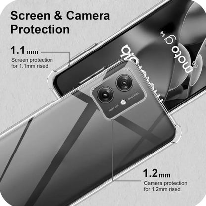Clear Shockproof Phone Case For Motorola Moto Edge 30 Fusion 20 lite 40 Neo 50 Pro Silicone Case Back Cover Slim TPU Thick Shell