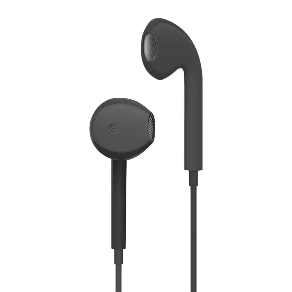 3.5mm Stereo In-Ear Headphones Sport Music Earbud Handfree Universal Wired Headset Earphones with Mic For Xiaomi Huawei Samsung