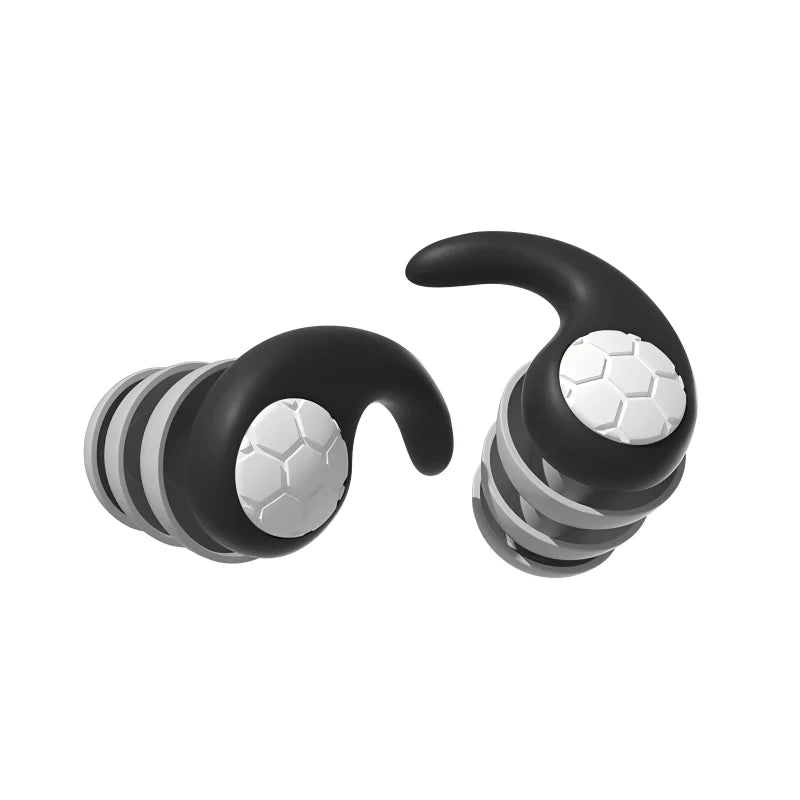 Silicone Sleeping Ear Plugs Three-Layer Noise Reduction Waterproof Earplug Professional Soundproof Earplug Earplugs For Swimming