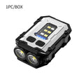 Super Bright Powerful Pocket Torch Light LED Multifunctional Linterna Magnetic COB LED EDC Mini Keychain Flashlight Rechargeable