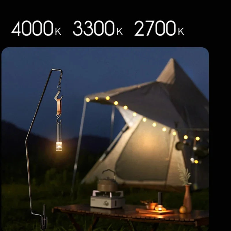 2024 Xiaomi Mijia Multi Functional Flashlight Portable 125g 3100mAh IP65 Waterproof 1000lm Emergency Lighting MJSDT002QW