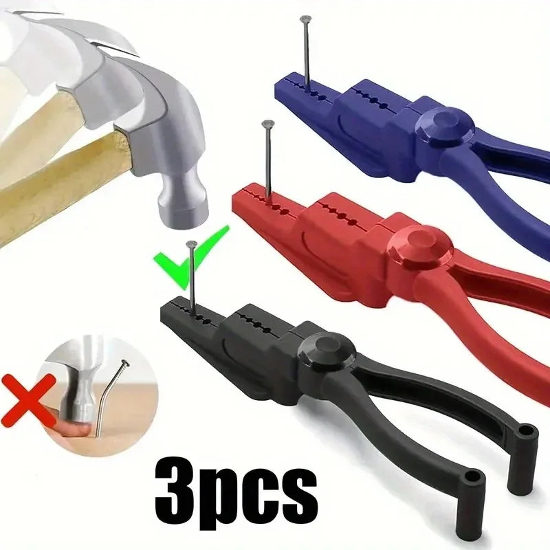 New Nailing Auxiliary Clamp Fixing Tool Nail Clamp Safety Hand Guard Hammer-proof Stepped Clamp