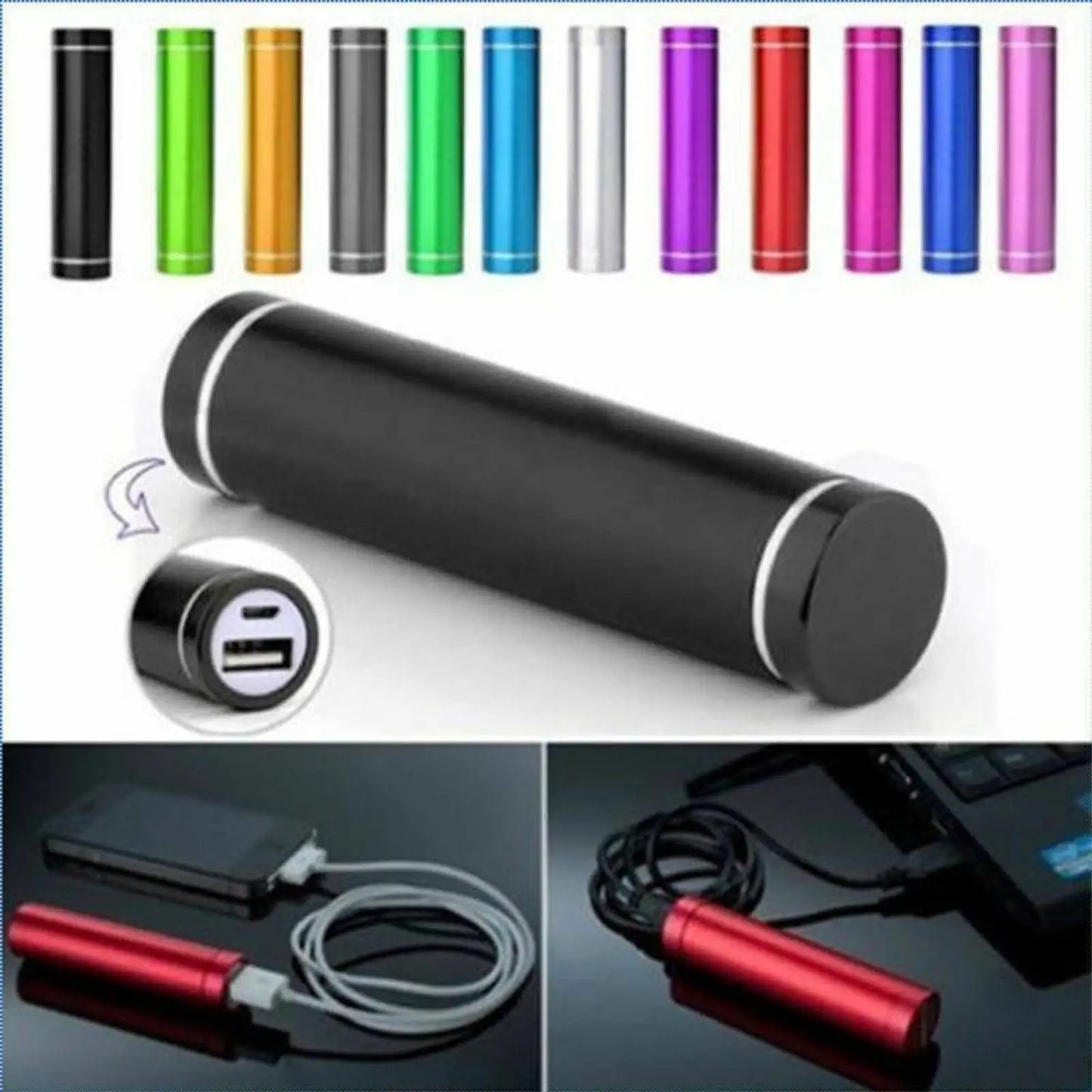 1Pc 5V 1A USB Mini Metal Power Bank Box Kit Storage DIY 18650 Battery Case Box Free Welding Unassembled Shell For Phone