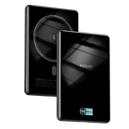 KUULAA Magnetic Power Bank 10000mAh Qi2 PD20W Portable Charger Wireless External Battery for iPhone17 16 15 14 Pro Max Powerbank