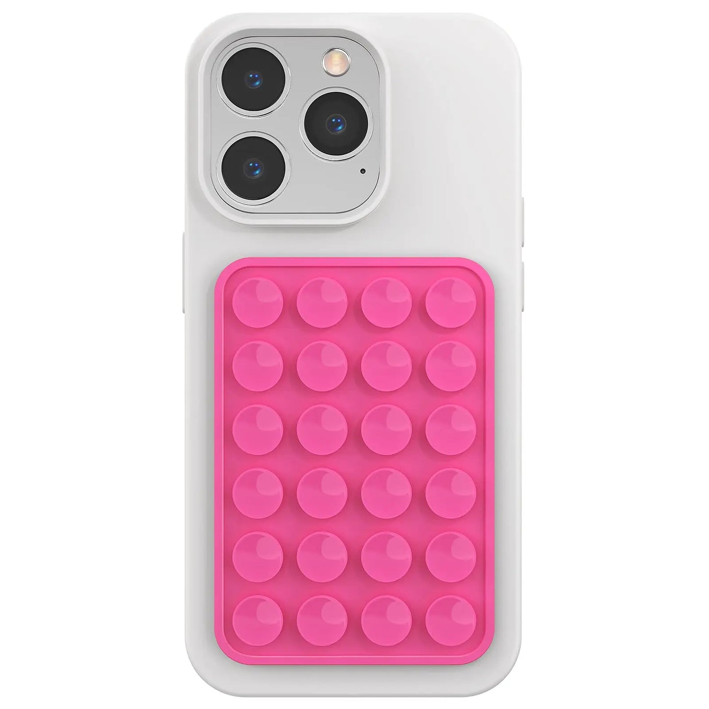 1PC unilateral Silicone Suction Pad For Mobile Phone Fixture Suction Cup Backed Adhesive Silicone Rubber Sucker Pad For Fixing