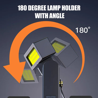 Magnetic Work Light Rechargeable COB Flashlight  Suitable for Night Work Emergency Lamp Night Light Small Car Lamp