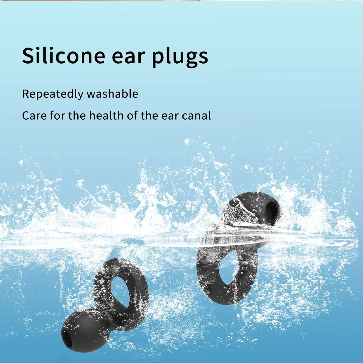 Concert Ear Plugs, High Fidelity Noise Cancelling Silicone Ear Plugs, Reusable Ear Plugs for Musicians, , Focus and Sleep
