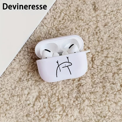 Rock And Roll Matchstick Men Protective Case For Wireless Headset For Airpods 1/2 Case Airpods3 Airpods Pro Generation Tpu Case