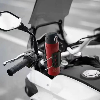 Adjustable Motorcycle Bike Cup Holder Handlebar Water Bottle Bike Mount For 32-77mm For Harley Honda Suzuki Yamaha,Kawasaki KTM
