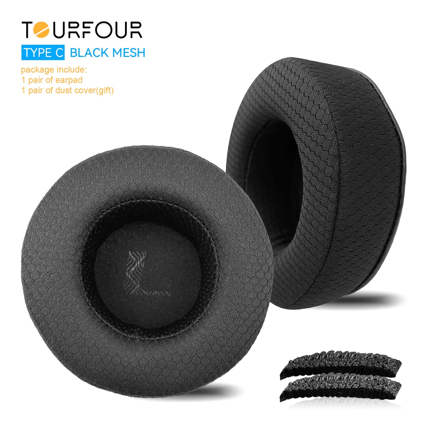 TOURFOUR Replacement Earpads for Beyerdynamic DT770,DT880,DT990,DT770pro,DT880pro,DT990pro,MMX300 Headphones Ear Cushion