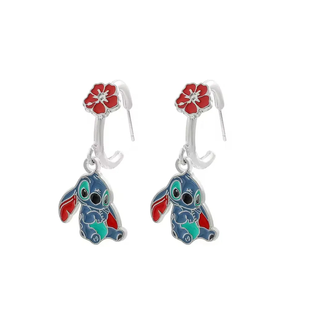 Fashionable 925 Silver Cartoon Beads Compatible with European Bracelet Koala Rabbit Mouse Princess Anime Beads DIY Jewelry Gift