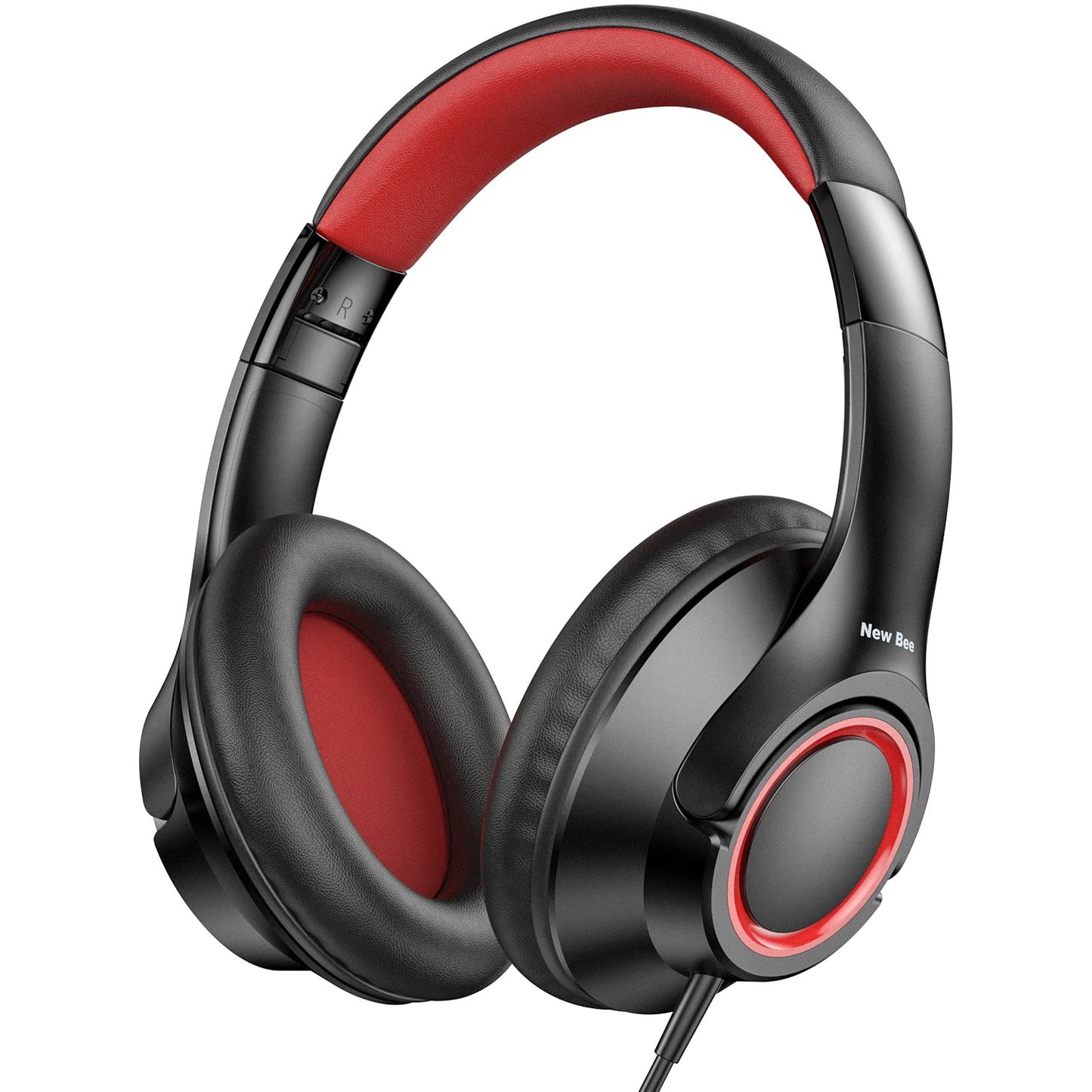 New Bee Kids Headphones Wired Headphone Schools Safe Volume 94db Foldable Headphone Soft Ear Pad Libraries Study Music Chidren
