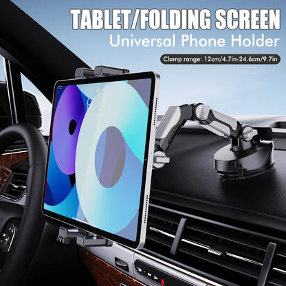 Large Truck Bus with Suction Cup Machine Joint Arm Cell Phone Holder Clip Ipad Truck Bus Car Dashboard Windshield Tablet Holder
