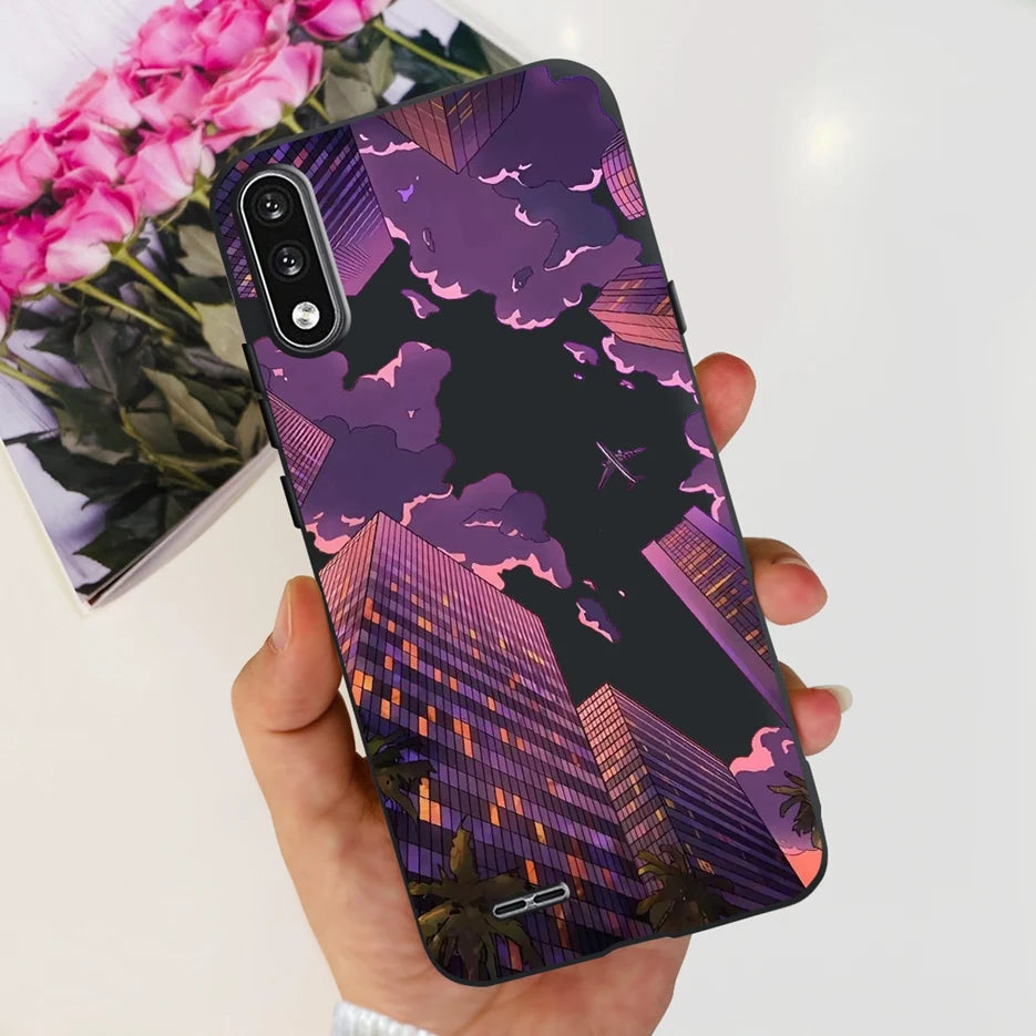 For LG K22 2020 Case LM-K200 New Fashion Painted Cover Shockproof Phone Case For LG K22 K 22 LGK22 Soft Fundas 6.2'' Coque Shell