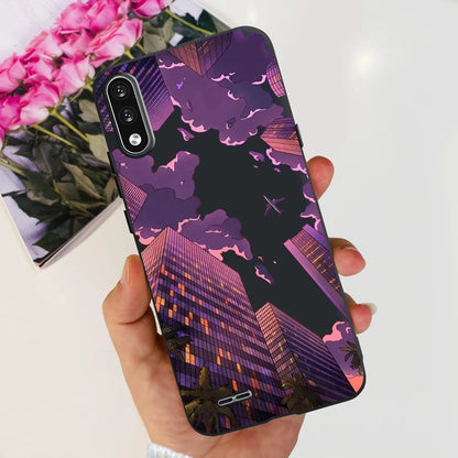 For LG K22 2020 Case LM-K200 New Fashion Painted Cover Shockproof Phone Case For LG K22 K 22 LGK22 Soft Fundas 6.2'' Coque Shell