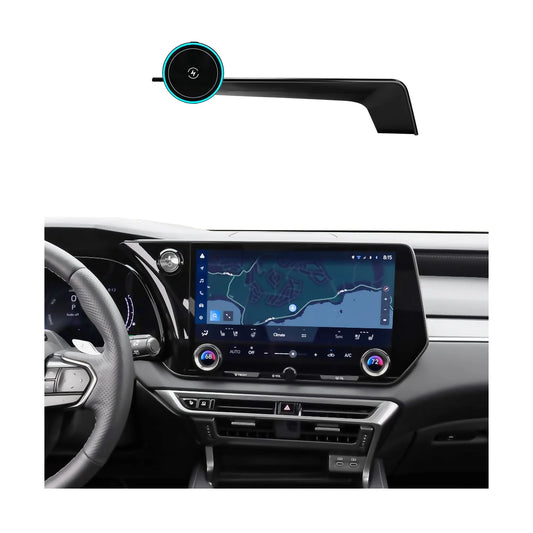 For Lexus RX rx350h rx500h 2023 2024 2025 2026 Car Phone Holder Screen Fixed Clip Wireless Charger Phone Mount Qi Phone Charger