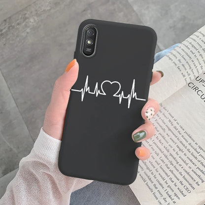 For Redmi 9AT 9A 9at Back Cover Protective Case Soft Silicone Cute Cartoon Cat Frog Funda Phone Case For Xiaomi Redmi 9C 13C 14C