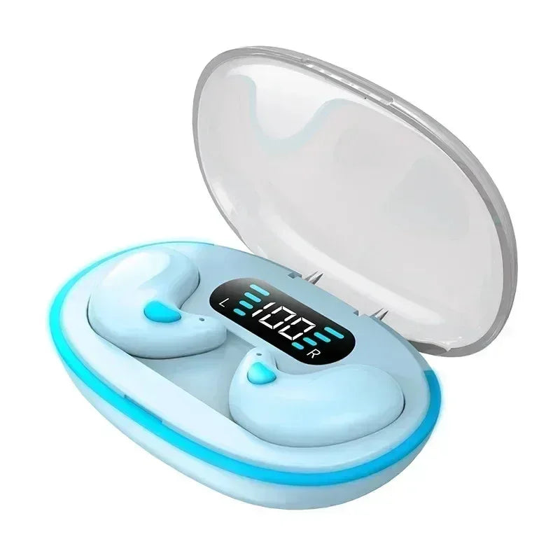 X55 Mini Earphone Wireless Earphone Headphones Noise Reduction Sport Game Sleep Bluetooth 5.3 Earbuds HIFI Stereo Music Headset