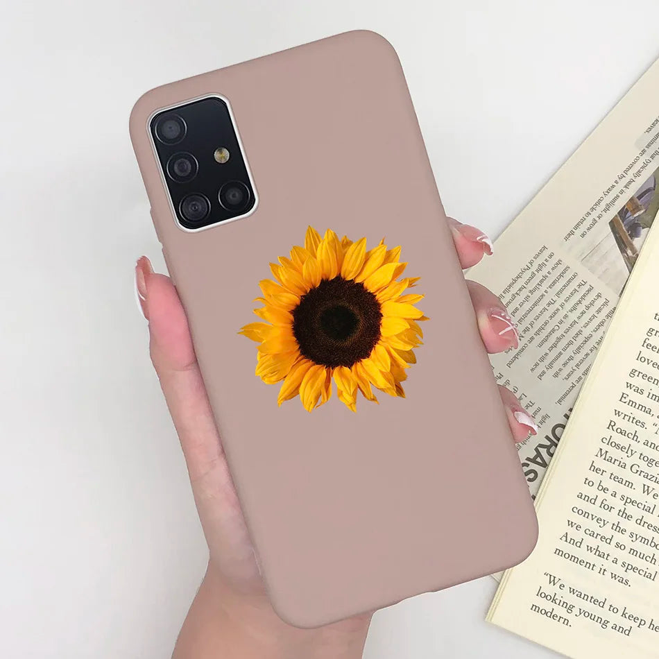 For Samsung Galaxy A51 Case Cover Soft Silicone TPU Bumper Phone Case for Samsung A31 A71 A515 A515F A 71 51 31 Coque Funda Capa