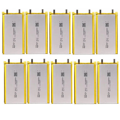 High Qulity 3.7V 10000mAH 1260110 Polymer lithium ion Li-ion Rechargeable battery for TOY POWER BANK GPS Table E-book Batteries