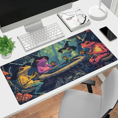 Magic playmat gathering gaming mats Frog Wizard theme anime desk mat Desk accessories 35X60cm mouse mat Raccoon tapete magic mtg