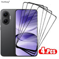 4-1Pcs Glass For Poco F7 Tempered Glass For Xiaomi Poco F7 Screen Protector Protective Phone Film Poco F7