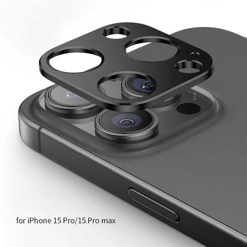 1pcs Metal Rear Camera Lens Protector for iPhone 15 Pro Max 15Plus 15Pro Aluminum Lens Cover Screen Protector Lens Ring Case