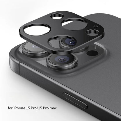 1pcs Metal Rear Camera Lens Protector for iPhone 15 Pro Max 15Plus 15Pro Aluminum Lens Cover Screen Protector Lens Ring Case