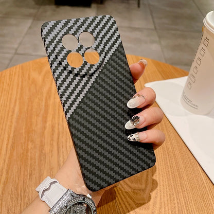 Carbon Fiber Case For Oneplus 13R Ultra Thin Hard PC Shell Anti Fingerprint Heat Dissipation Back Protection Fundas One plus 13