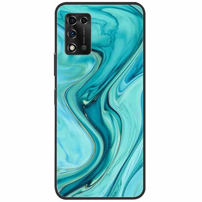 For ZTE Libero 5G II Case Marble Soft Silicone Protective Back Covers for ZTE Libero 5G III A202ZT 2022 5GIII Flower Coque TPU