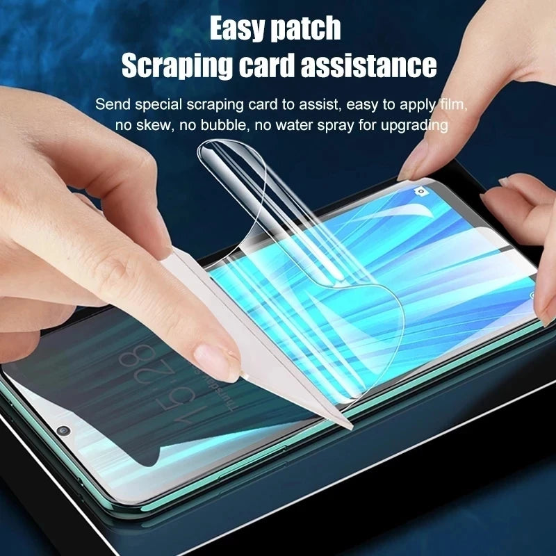 3Pcs HD Full Cover Hydrogel Film For Xiaomi Redmi Note 14 Pro 5G Plus Screen Protector