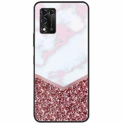 For ZTE Libero 5G II Case Marble Soft Silicone Protective Back Covers for ZTE Libero 5G III A202ZT 2022 5GIII Flower Coque TPU