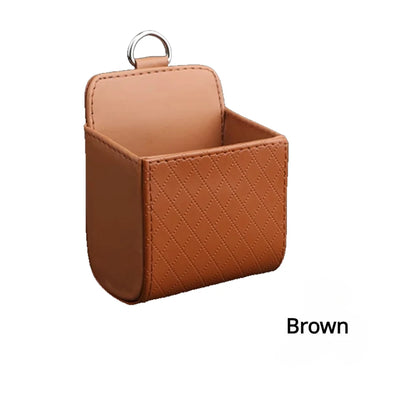 Car Air Vent Storage Bag Organizer Pocket Sunglass Holder Car Mount Phone Holder Coin Key Card Case Organizer with Hook