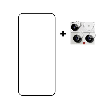 Full Cover Tempered Glass For Nothing Phone 3 Glass Screen Protector Protective Phone Rear Camera Lens Film On Nothing Phone 3